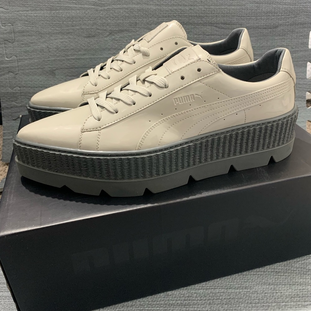 Puma Fenty by Rihanna Pointy Creeper Patent Dove